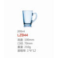 Crystal Colourfull Glass Cup with Handle Dg-1367